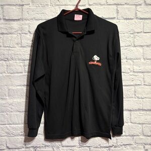 Vintage United Feature Syndicate Snoopy Polo Shirt Medium